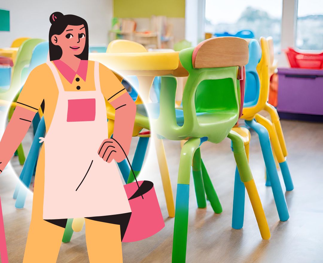 How Do You Clean High Chairs in Childcare